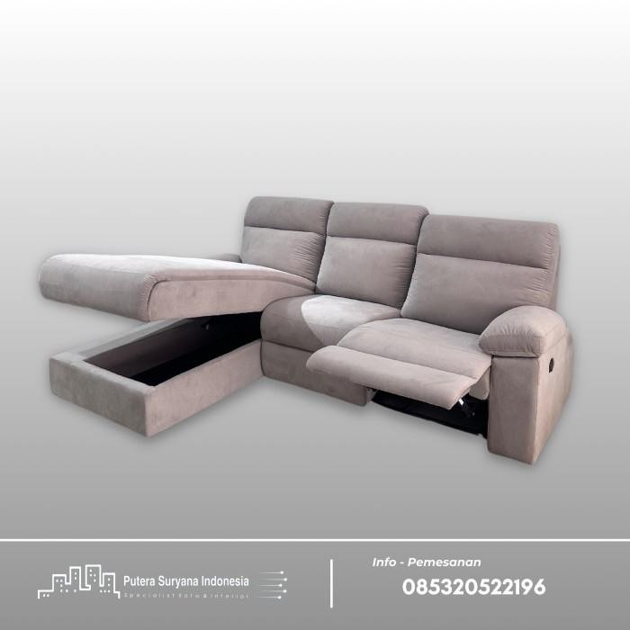 Sofa L Recliner Manual Putera Suryana Indonesia