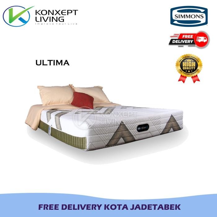 Kasur Simmons Ultima Springbed - 90X200 Springbed (Hanya Kasur)