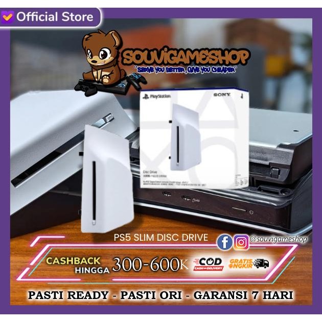 Terbaru Sony Ps5 Slim Disc Drive For Ps5 Sony Playstation 5