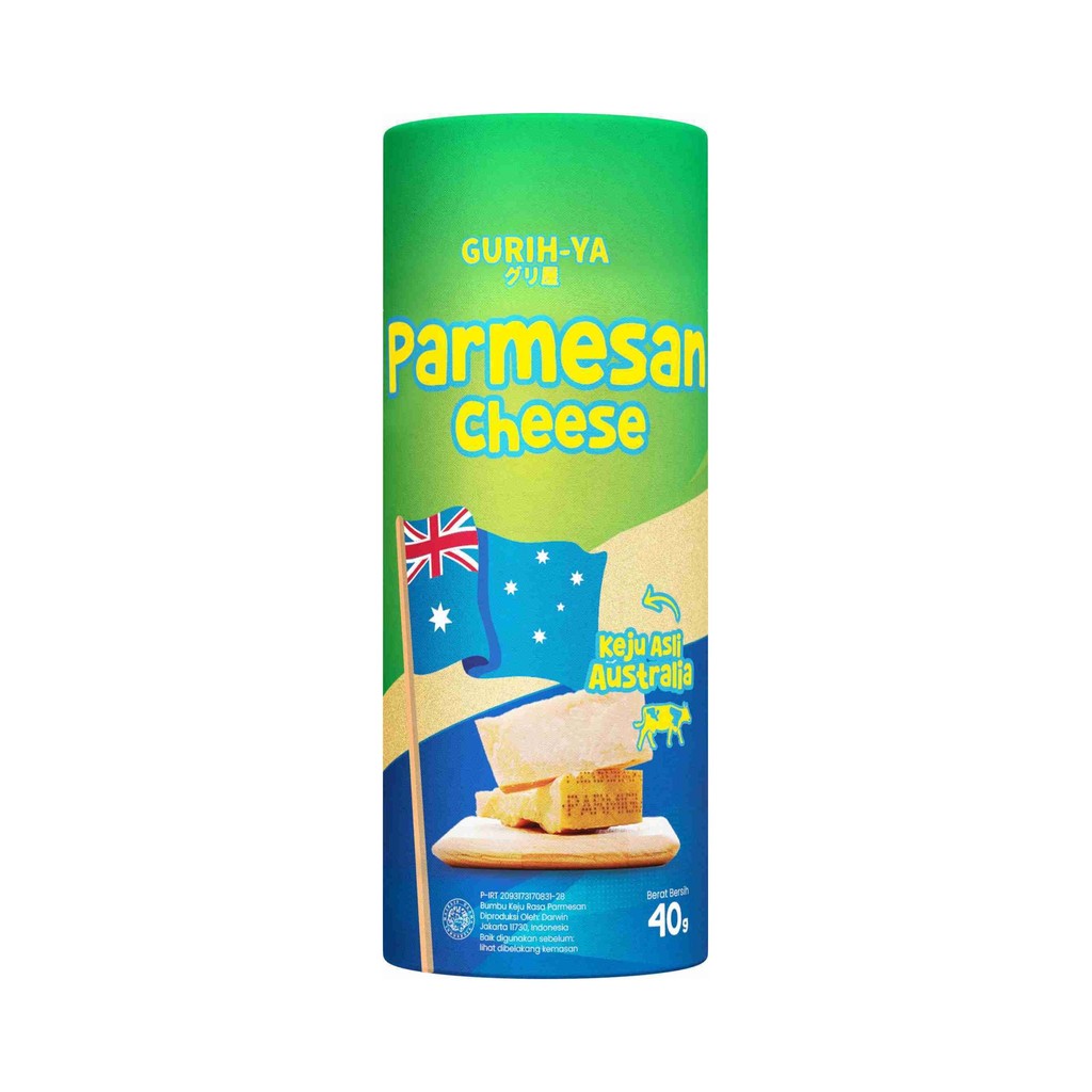 

Gurih Ya Parmesan Cheese 40 gr 1 bottle