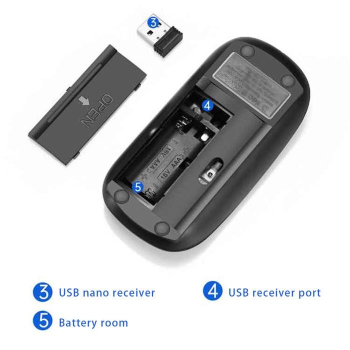 WIRELESS BLUETOOTH KEYBOARD APPLE MACBOOK WINDOWS TABLET IPAD LAPTOP