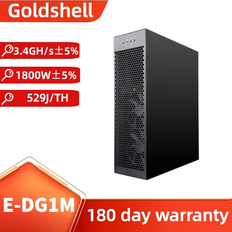 Brand New Goldshell E-DG1M 3400MH/s 1800W LTC Doge Bells Miner E DG1M 3.4G