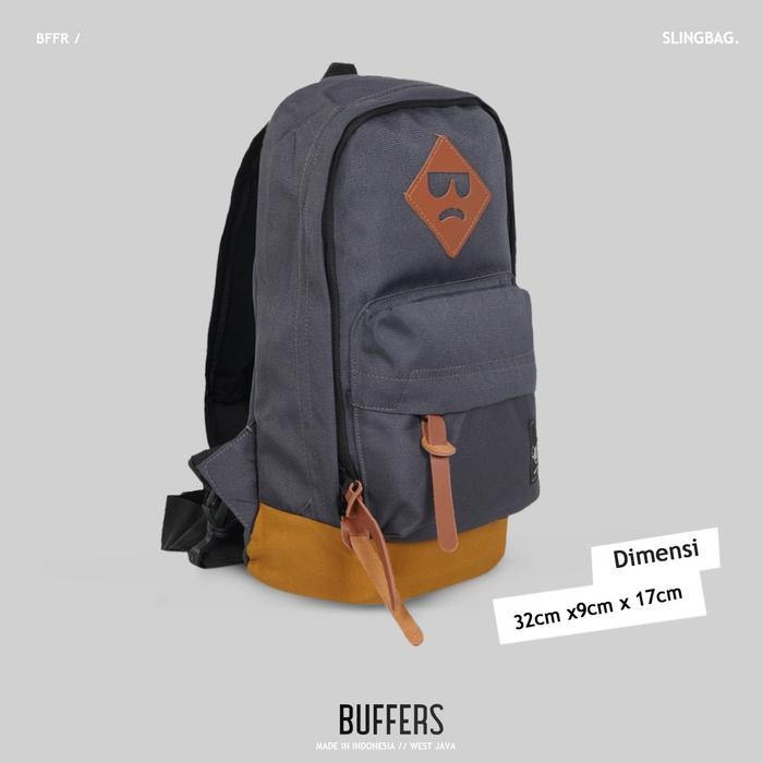 Tas Selempang Pria Buffers Denver - Tas Slingbag Pria Buffers