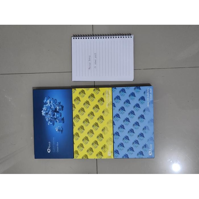 (Expert) Akko Switch Cream Yellow, Cream Blue, Ocean Blue, Pink with Box