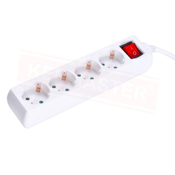 KENMASTER F1 STOP KONTAK 4 LUBANG SWITCH