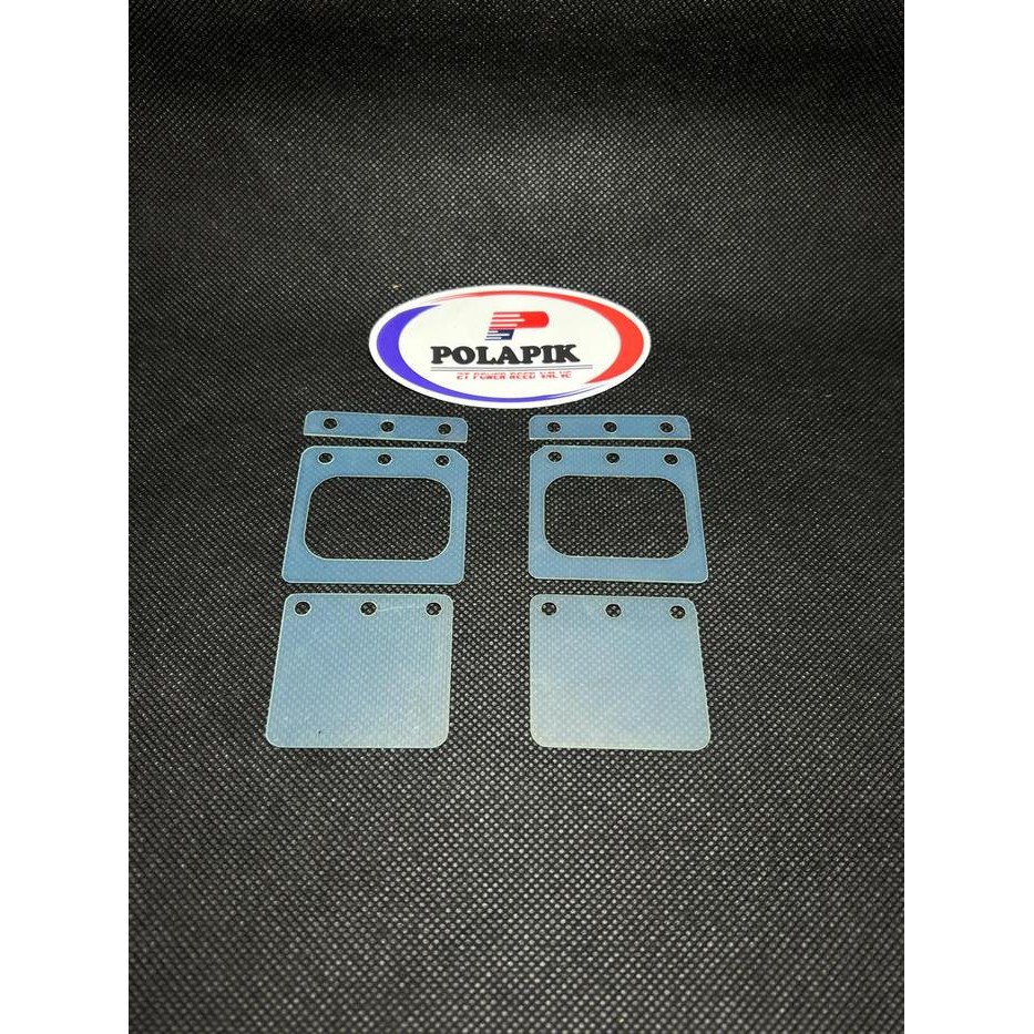 LIDAH MEMBRAN DUALSTAGE SATRIA 2TAK LIDAH MEMBRAN RACING SATRIA 2 TAK MODEL BOYESEN HARA 1SET