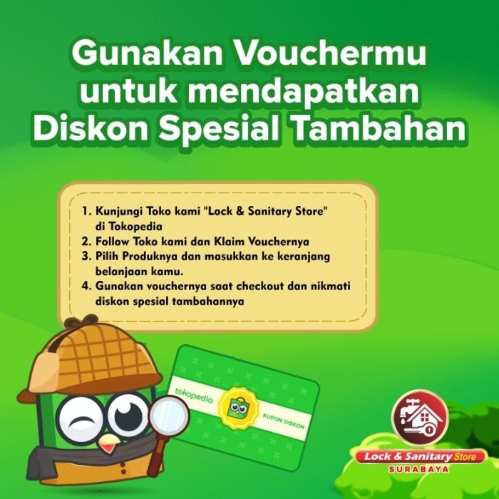 Expert Lamskar Dekson / Dekkson SQ 001 SS / Penahan Jendela