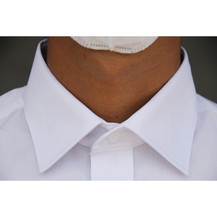 (Expert) Kemeja Pria Lengan Panjang Arrow 03A Reguler Putih Polos