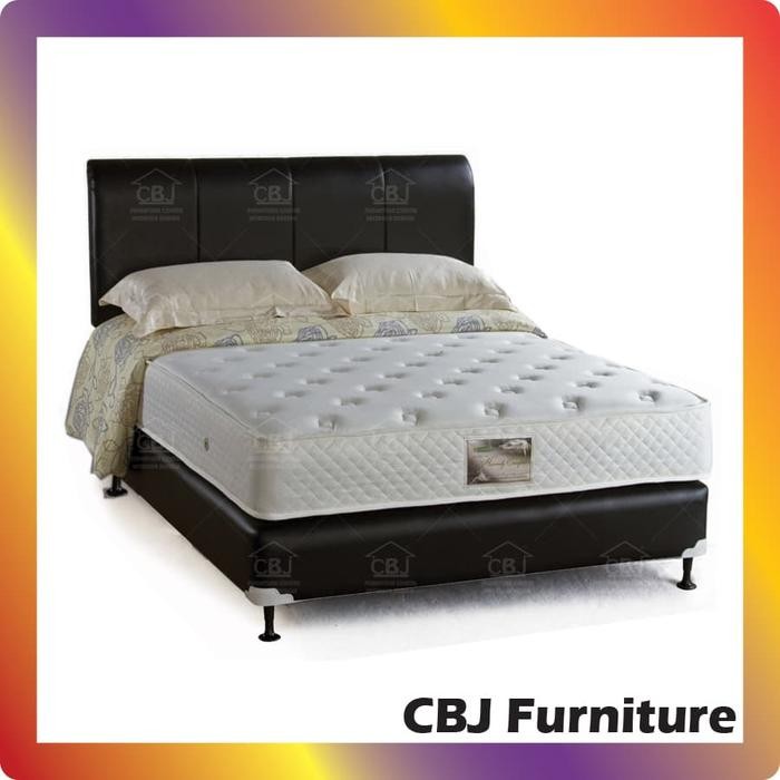 Quantum Kasur Springbed Heavenly Comfort - Full Set - 180X200