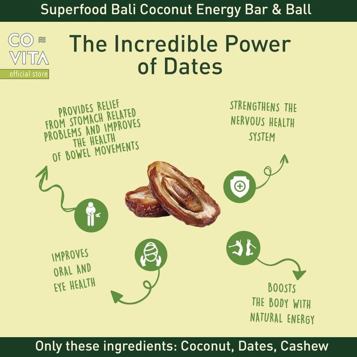 

Covita Superfood Energy Balls - Bali Coconut