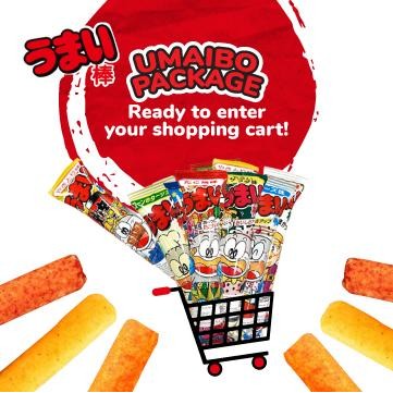 

Yaokin Umaibo Japan / Snack Stick Jagung (30 pcs x 6 Gr) 180 Gr/Pack