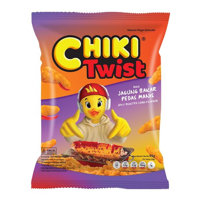 

Chiki Twist Spicy Roasted Corn 65 Gr - 6 Pcs
