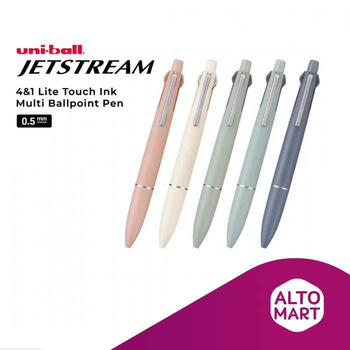 

Uniball Jetstream 4&1 Lite Touch Ink Multi Ballpoint Pen 0.5 mm Pulpen Warna Warni Uni Ball
