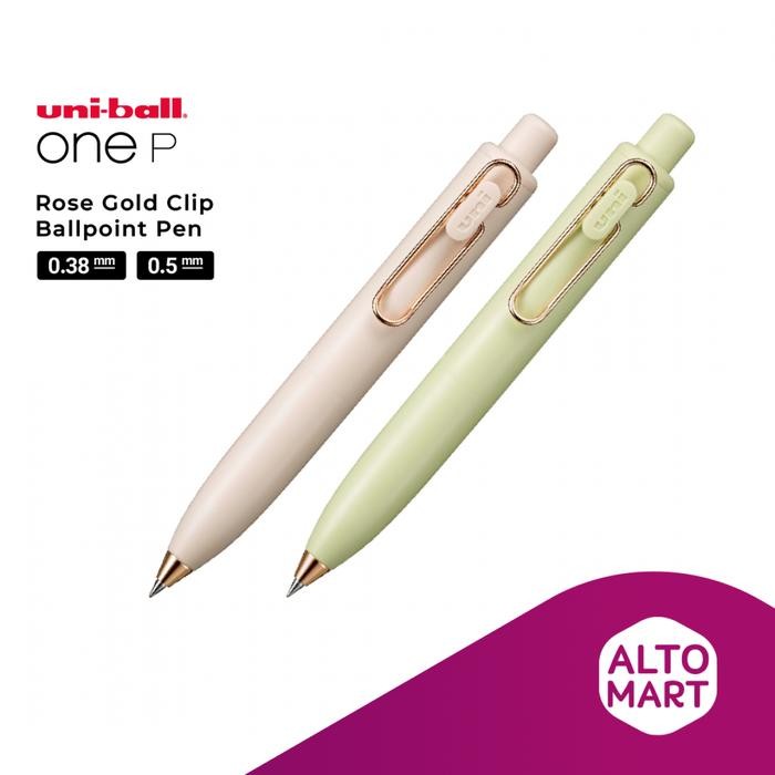 

Uniball ONE P Gel Pen ROSE GOLD 0.38 0.5 mm Pulpen Warna Warni Uni Ball Limited