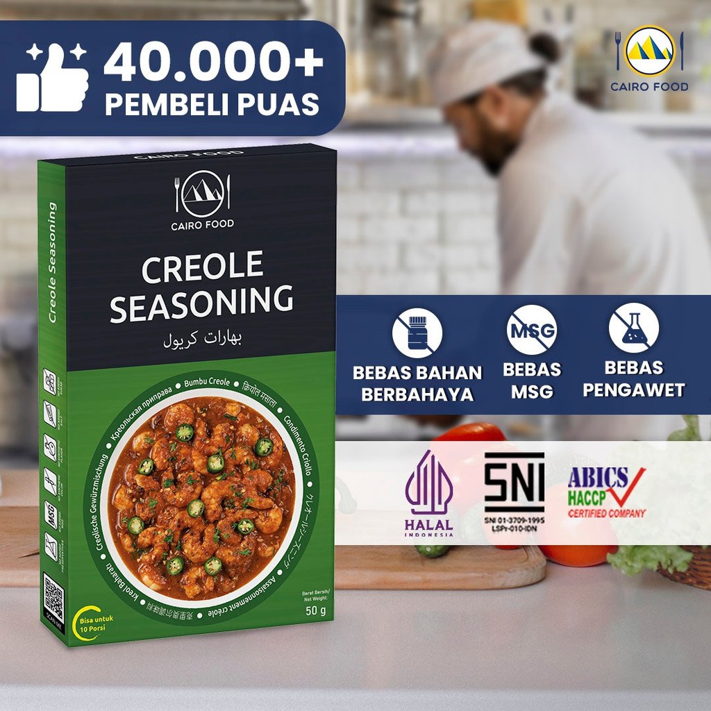 

Cairo Food - Bumbu Creole Asli Rempah