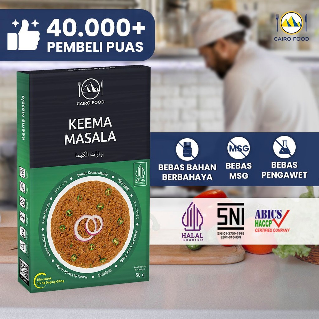 

Cairo Food - Bumbu Keema Masala Asli Rempah