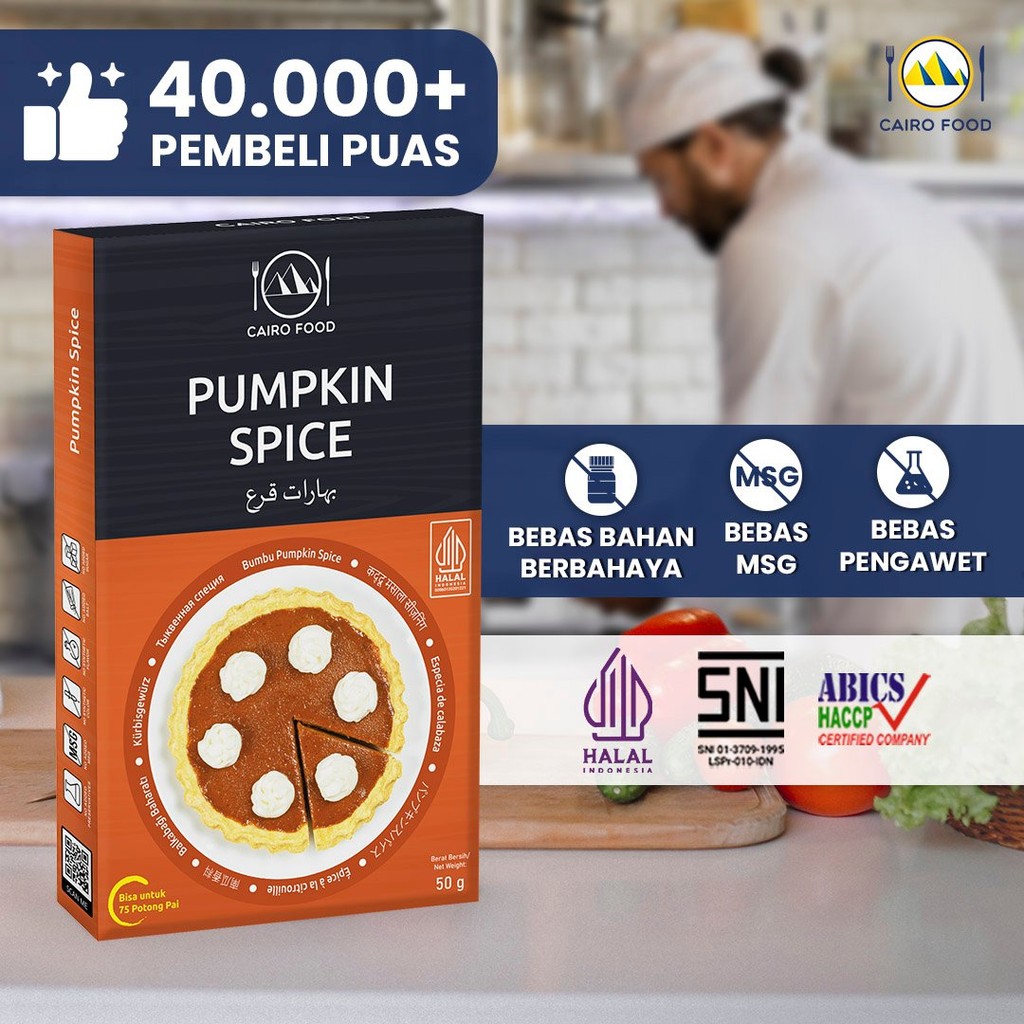 

Cairo Food - Bumbu Pumpkin Spice Asli Rempah