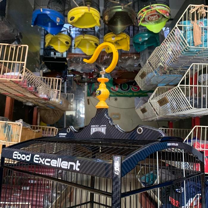 SANGKAR KANDANG BURUNG / KOTAK NO. 2 RUJI FIBER / EBOD DECAL CARBON SERIES