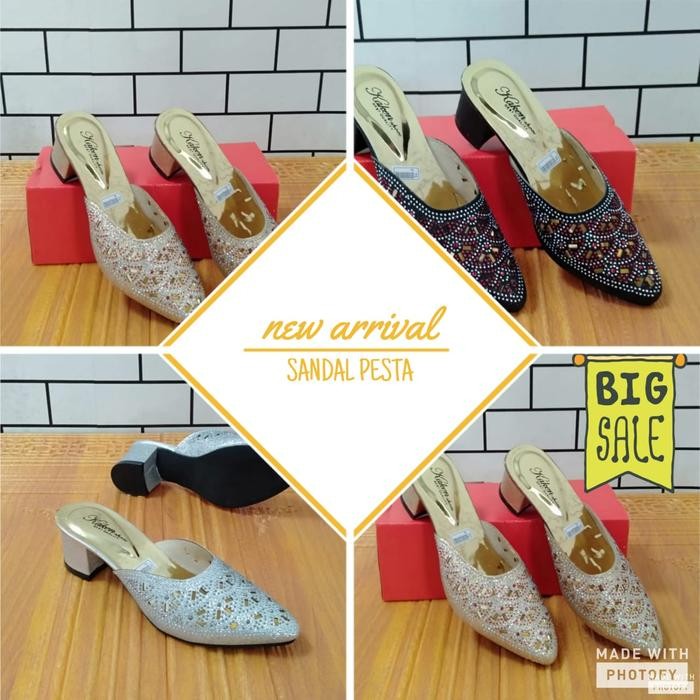 Sandal Pesta Wanita /Sandal Wanita /Sandal Hak Tinggi -Gratisongkir