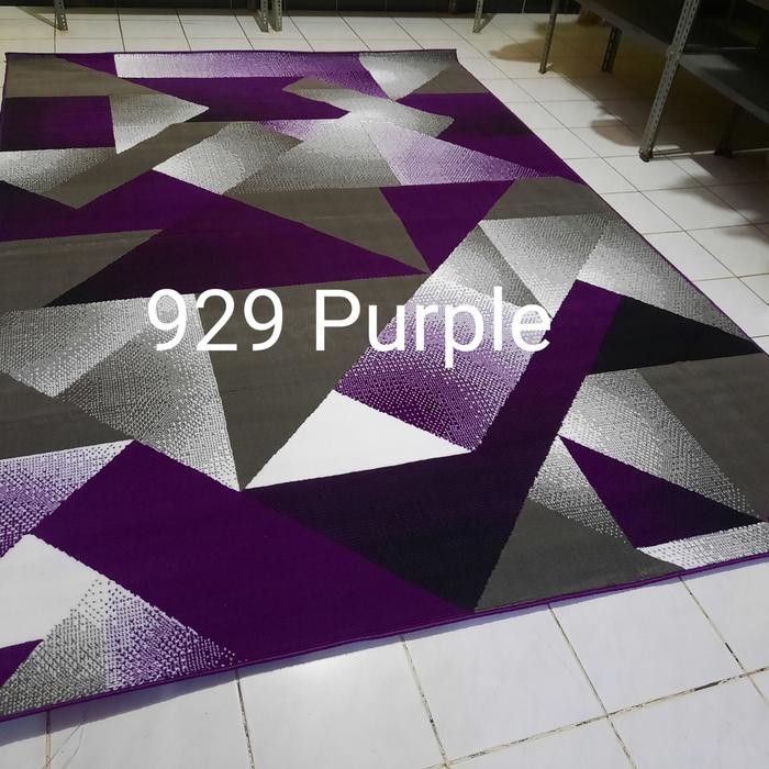 Karpet Permadani Besar Jumbo Momento 210X310 Cm Ungu Violet Purple