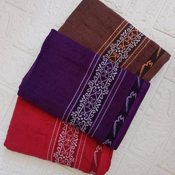 Handuk Dewasa / Souvenir / Mandi Merah Putih 50 x 100 cm