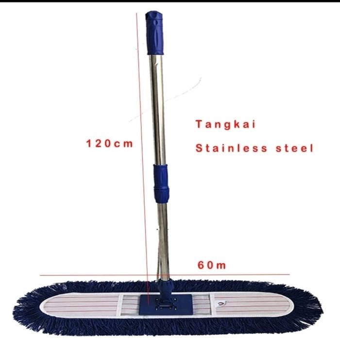 Alat Pembersih Debu Lantai Lobby Loby Mall Duster full Set Sapu Broom Tangkai Mop Pel Loby Serbaguna
