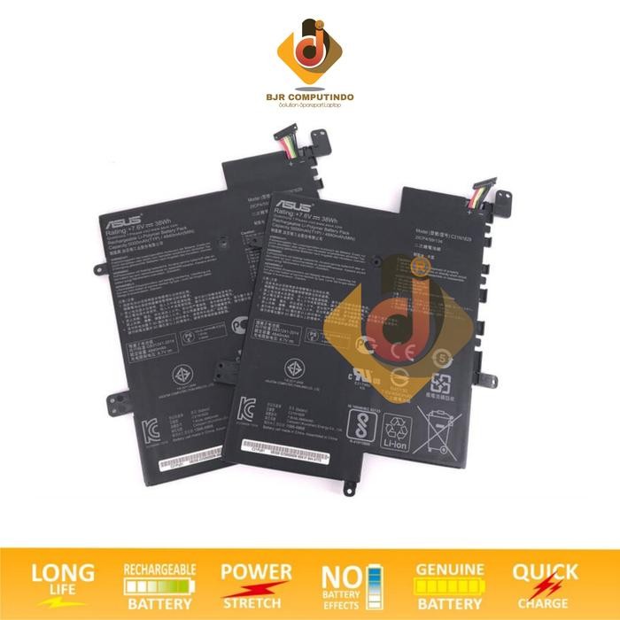 Baterai Asus C21N1629 for Asus E203N E203NAH X207N R207NA R203MA L203