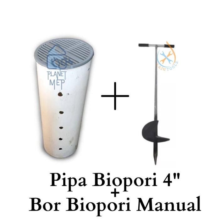 Baru Pipa Biopori 4" / Bor Biopori 4" / Pipa Resapan Air 4" Planet Mep Terlaris