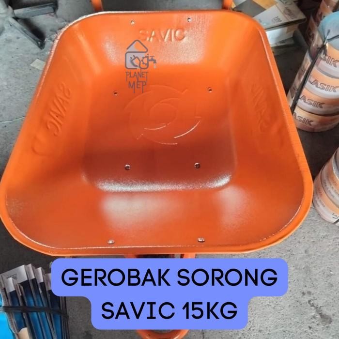 Baru Savic Gerobak Sorong/Gerobak Pasir Ban Hidup Planet Mep Terlaris