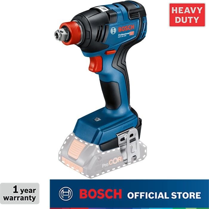 Bosch Brushless Impact Driver & Wrench / Obeng & Kunci Impact Baterai 18 Volt GDX 18V-200