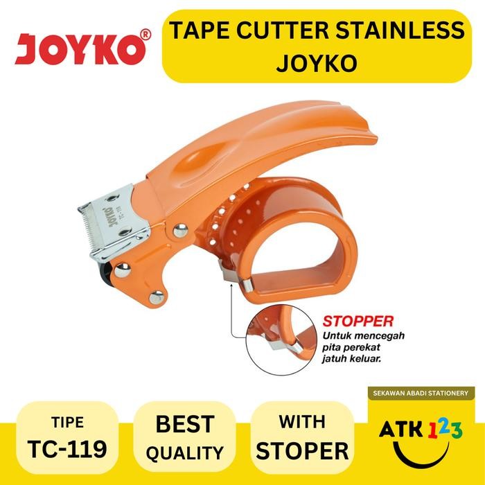 

AT Tape Cutter Tape Dispenser Pemotong Pita Perekat Joyko TC-119
