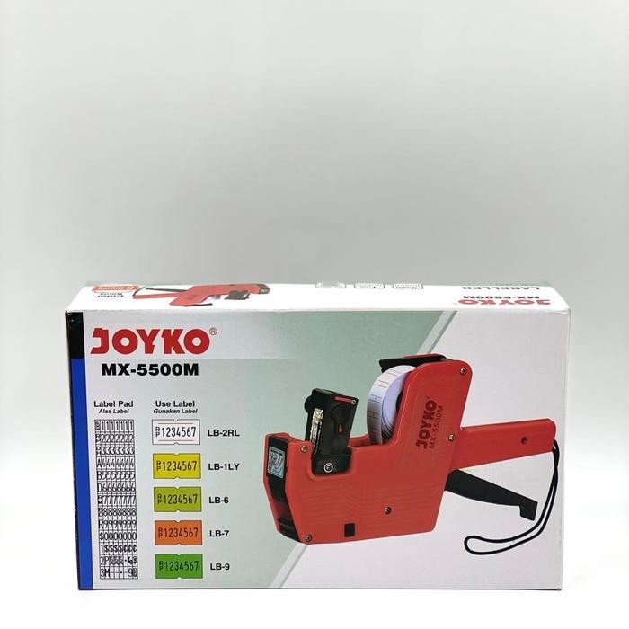 

AT Alat Mesin Label Harga / Price Labeller Joyko 1 Baris 8 Digit MX-5500M