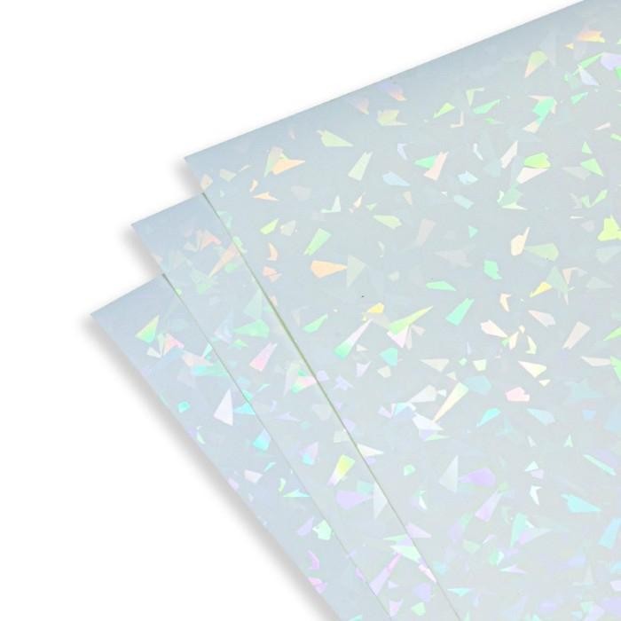 

AT Stiker Hologram Transparant Broken Glass Waterproof 5 lbr
