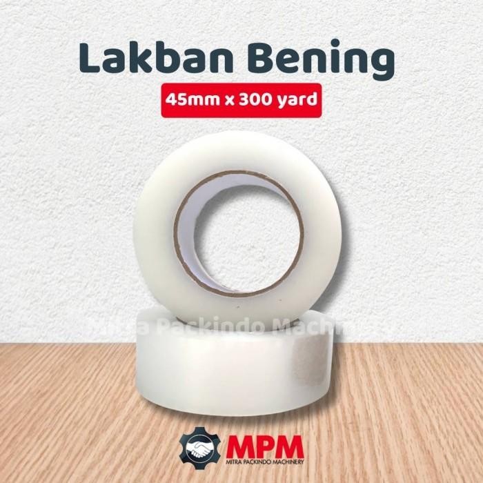 

AT Lakban Bening Jumbo 300yard / Isolasi OPP Clear 300 yard