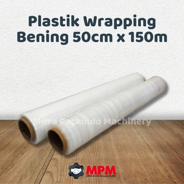 

AT Plastik Wrapping / Wraping Strecth Film /Pallet 50 cm x 150 m