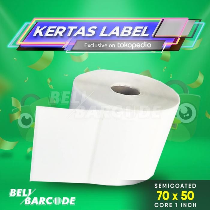 

AT LABEL SEMICOATED 70X50 / 70 X 50 1LINE