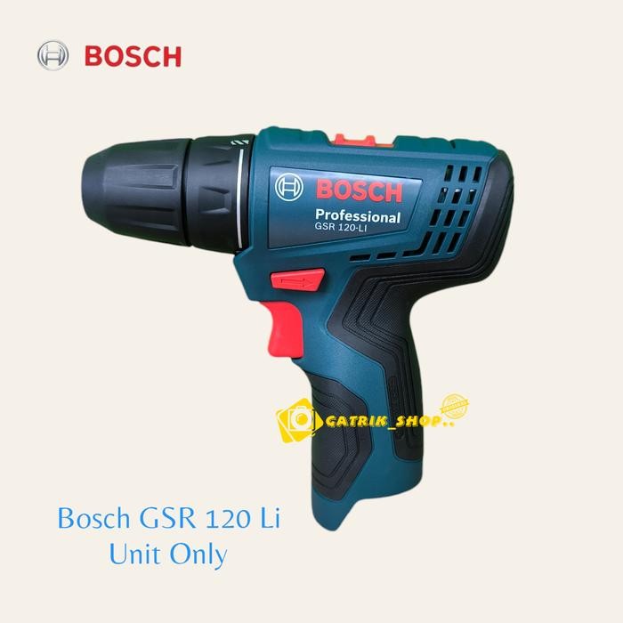 Bor Bosch GSR 120 Li Bor baterai Bosch 12V drill driver GSR120 (Unit)