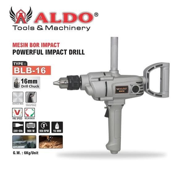ALDO BLB16 mesin bor 16mm heavy duty Aldo BLB 16