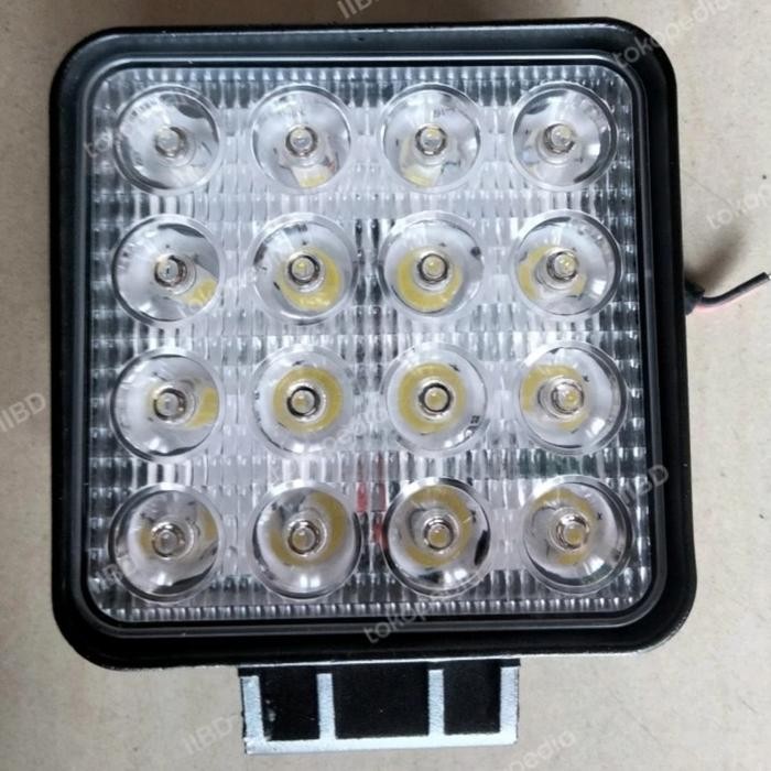 Hemat Lampu Sorot/ Lampu Kerja/ Lampu Led Excavator Forklift Whell Loader Liugong Xcmg Xgma 16Led