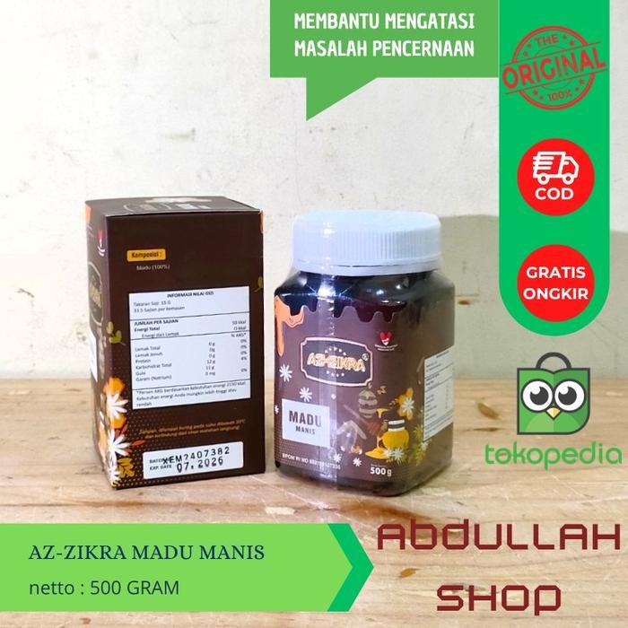 

Madu Az-Zikra Az Zikra Azzikra Herbal Super 500Gr Asli Original