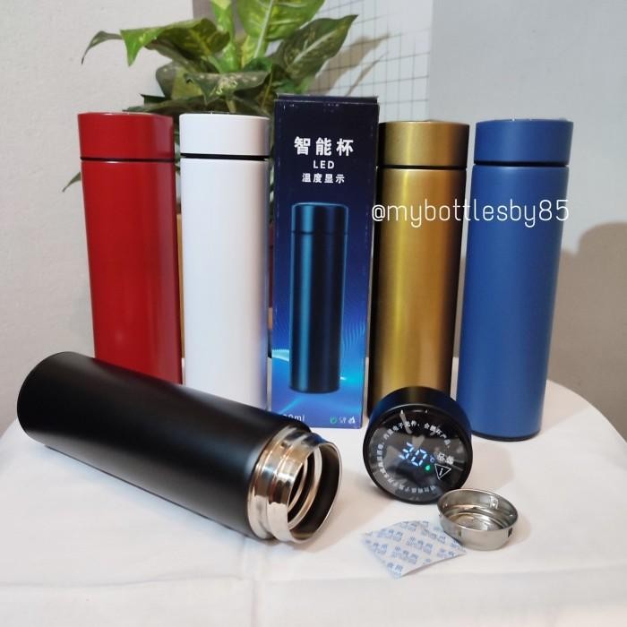 (Expert) termos led suhu,termos temperatus,tumbler suhu led glossy