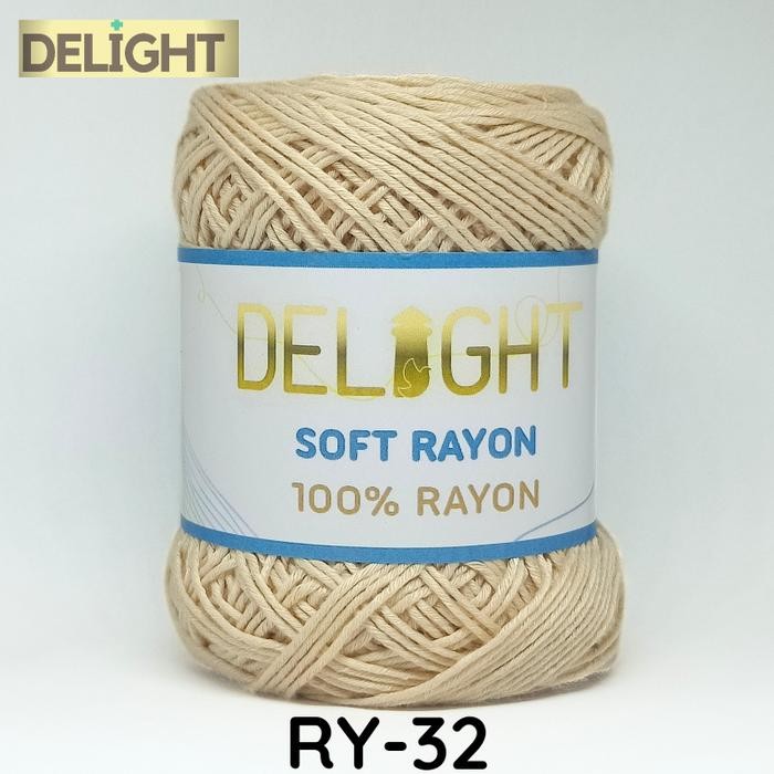 

AT Benang Rajut DELIGHT Soft Rayon (RY-32) Coklat Pastel