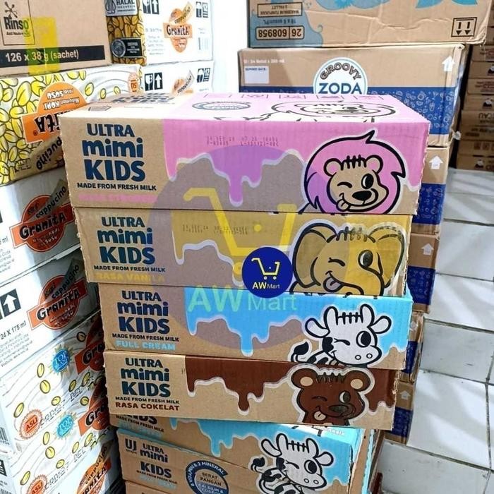 

(Expert) SUSU ULTRA MIMI KIDS 125ML ISI 40PCS ALL VARIAN- MIMI KOTAK