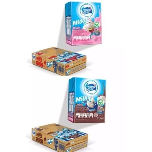 

(Expert) 1 Dus Susu UHT Bendera 115ml Isi 36pcs / 1 Karton Frisian Flag UHT