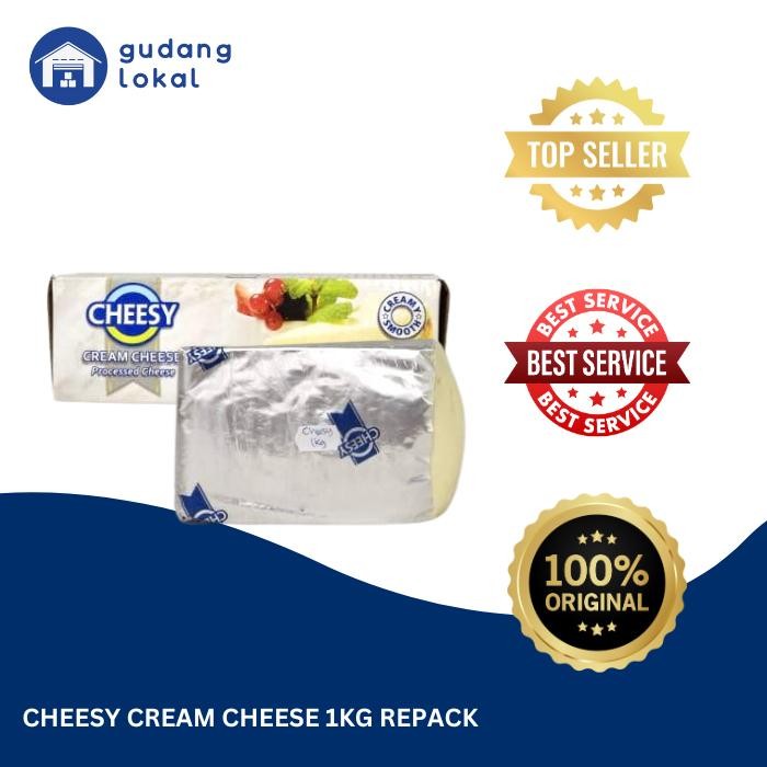 

(Expert) Cheesy Cream Cheese 1Kg - Krim Keju Cheese Keju