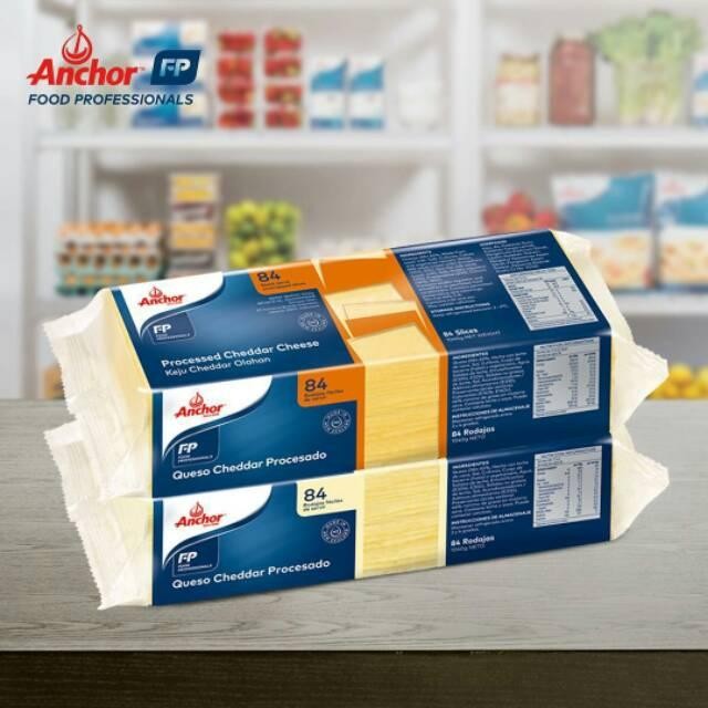

(Expert) Anchor Slice Orange 28slc Keju lembaran burger meleleh