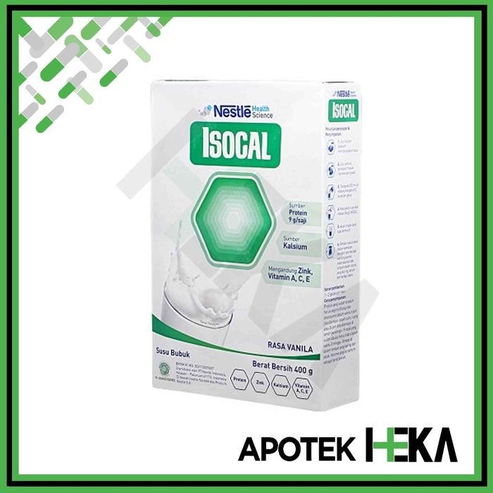 

(Expert) Isocal 400 g - Susu Nutrisi Tinggi Protein Kalsium Zinc Vitamin [BOGOR]