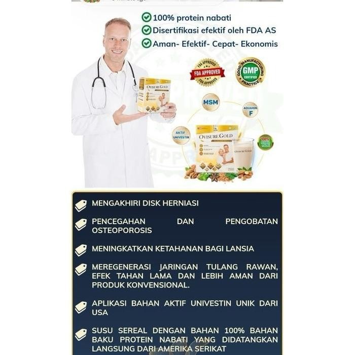 

(Expert) !!! Ovisure Gold Susu Kesehatan Untuk Atasi Tulang Dan Nyeri Sendi Official Store