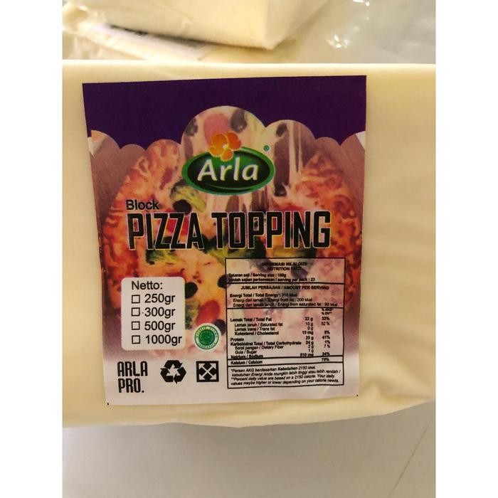 

(Expert) Keju Mozzarella Arla Pizza Topping 1kg