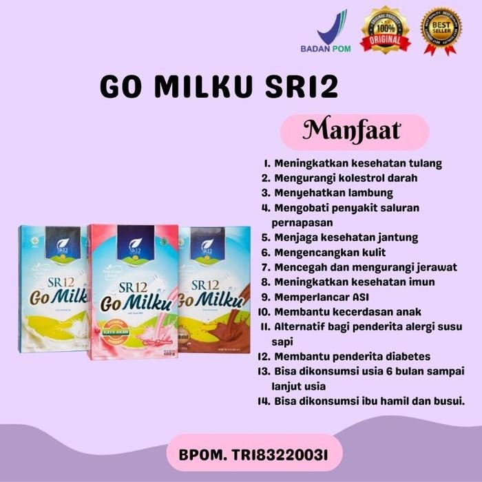 

(Expert) GOMILKU SR12/SUSU KAMBING ETAWA /SUSU ETAWA HERBAL SEGAR & MENYEHATKAN